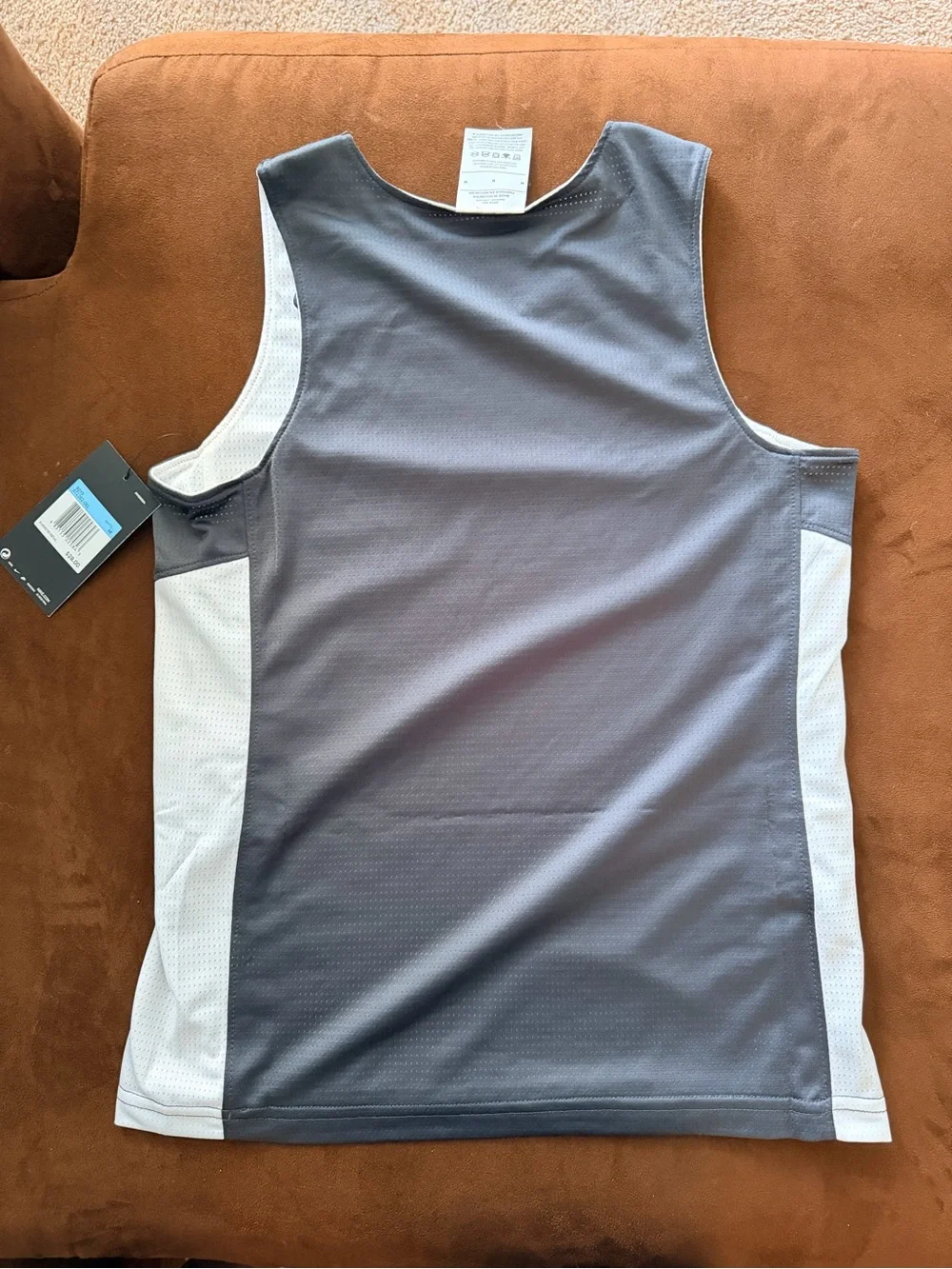 Nike Black Retail Hang Tag with Blue Price Sticker